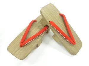 未使用品　桐下駄（22.5センチ）